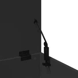 vidaXL Aufbewahrungstruhe 60 x 42 x 46 cm 1-tlg. schwarz