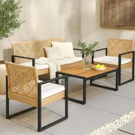 casa.pro Gartenmöbelset Calciano 4-tlg.