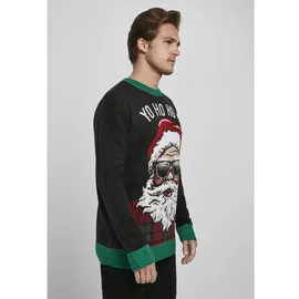 URBAN CLASSICS Rundhalspullover Schwarz M