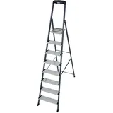 KRAUSE MONTO Securo Stehleiter eloxiert 8 XXL-Stufen - Art-Nr: 126467