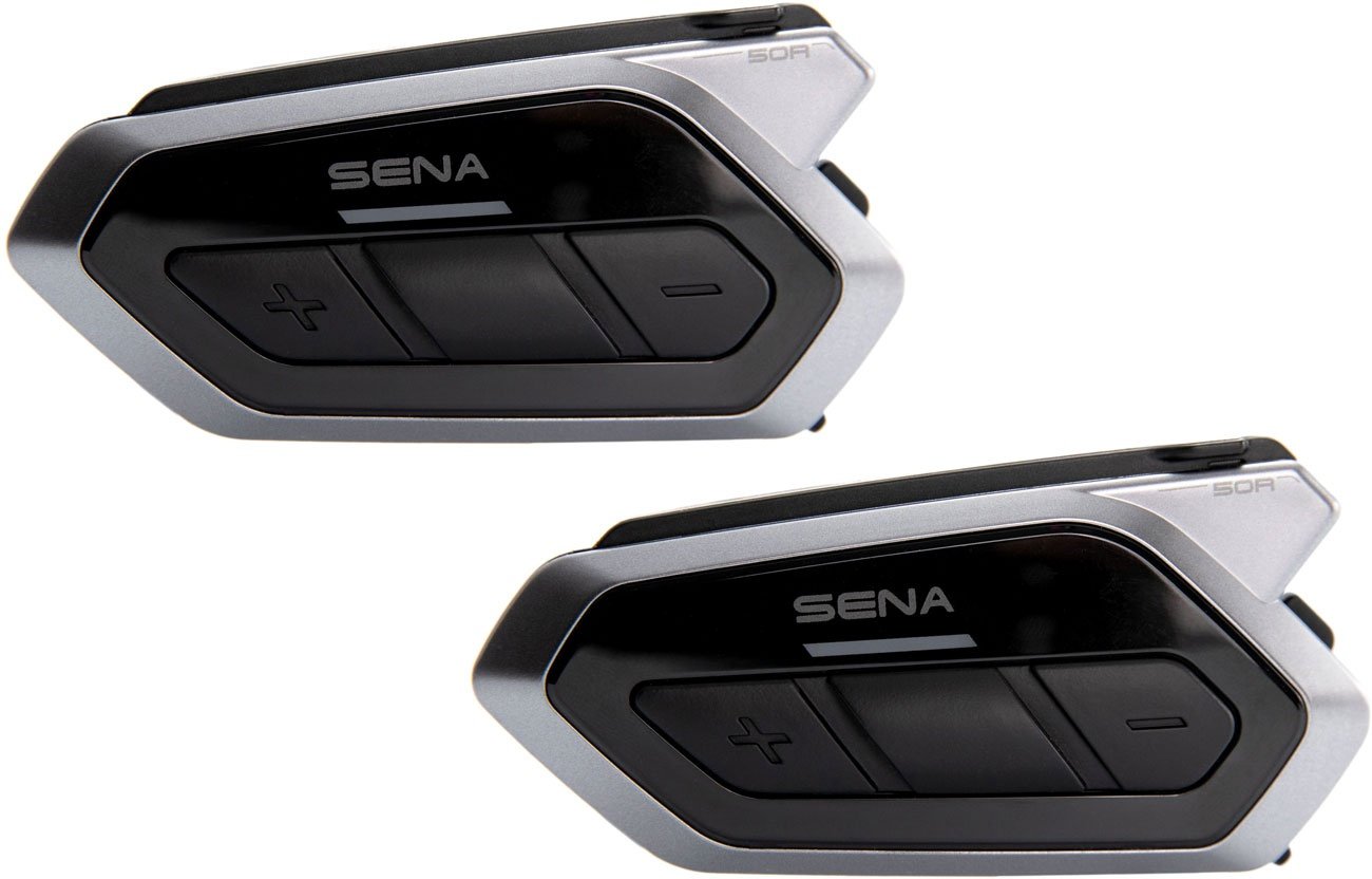 Sena 50R Harman Kardon, système de communication twin set - Noir/Argent