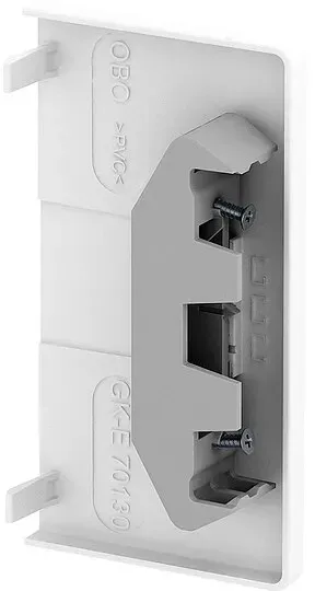 Endstück Typ GK-E70130RW, reinweiß