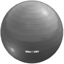 Gorilla Sports Gymnastikball Grau 55 cm