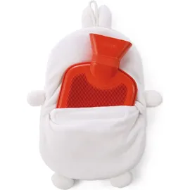 NICI Molang 47753 Wärmflasche mit 350 ml Fassungsvermögen, Weiß