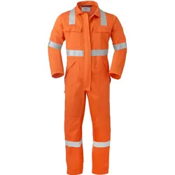 Multinorm Overall "2033" 5safety mit Druckknöpfen - 44 - Orange