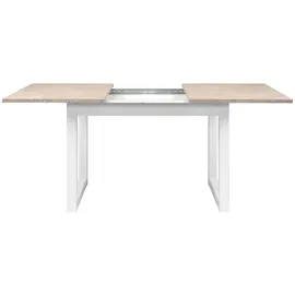 Homestyle4u Esstisch 120x80 in Weiß ausziehbar | Gr.: onesize