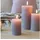 Chic Antique Macon Stumpenkerze 8 cm rosa/taupe