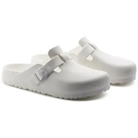 Birkenstock Boston Eva, Unisex-Erwachsene Clogs, Weiß (White), 38 EU – 38 EU Schmal