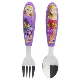 Disney Prinzessin Courageous Heart Metall-Ergo-Besteckset, 2-teilig