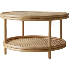 Tikamoon Ella Beige Rattan 80 x 45 cm