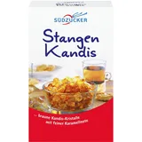 500g Südzucker Stangen Kandis braun Kandis- Kristalle mit feiner Karamellnote