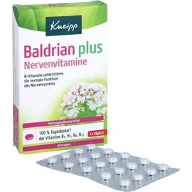 Kneipp Baldrian plus Nervenvitamine Dragees 40 St.