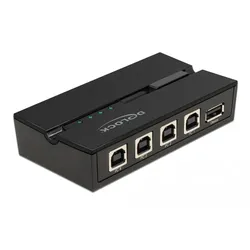 Delock USB-Umschalter für die gemeinsame Nutzung von Peripheriegeräten