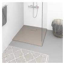 vidaXL Duschwanne SMC Braun 80x80 cm