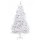 vidaXL Künstlicher klappbarer Weihnachtsbaum Weiß 210 cm