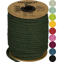 HALBACH Strickschlauch Papier Tannengrün 30 m