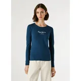 Pepe Jeans New Virginia Ls N T-Shirt Navy M