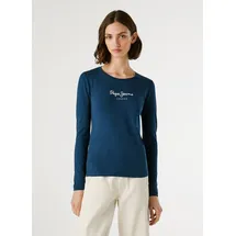 Pepe Jeans New Virginia Ls N T-Shirt Navy M