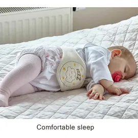 Babyjem Kirschkernkissen - Größenverstellbarer Wärmekissen für Babys - Dinkelkissen ideal geeignet bei Bauchschmerzen & Blähungen - Körnerkissen aus 100% Baumwolle Weiß
