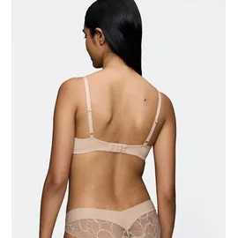 Triumph Body Make-Up Illusion Lace WP mit Bügel, Gepolstert, Verstellbare Träger, 80D, Nude Beige