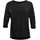 Damen Soft 4-arm DT111LS Yogashirt schwarz L