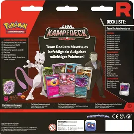Pokémon Liga-Kampfdeck Team Rockets Mewtu