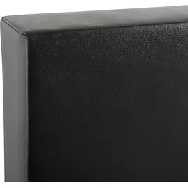 Beliani Boxspringbett 160 x 200 cm Schwarz/Weiß