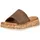 Gabor COMFORT "Gabor Comfort Pantoletten Leder Damen, braun, 39 EU / 6 UK