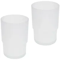 Bremermann Glasbecher 2er Set PIAZZA & LUCENTE ca. 6,5