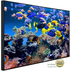 Papermoon Infrarotheizung Aquarium, sehr angenehme Strahlungswärme bunt