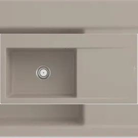 Villeroy & Boch Subway Style 60 links almond + Handbetätigung