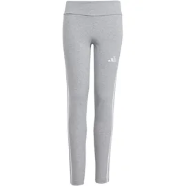 adidas Leggings Schnitt grau/weiß 170