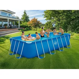 Swing Frame Pool Set 488 x 244 x 107 cm inkl. Filterpumpe
