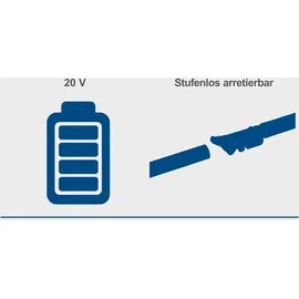 SCHEPPACH 2-in-1 Akku Hochentaster C-PHTS410-X 20V-IXES ohne Akku
