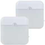 ideoon lights Dreifarbiges Magnetisches Led-nachtlicht Mit Bewegungssensor: Und Usb-ladefunktion (4er-pack).