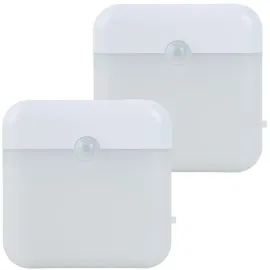 ideoon lights Dreifarbiges Magnetisches Led-nachtlicht Mit Bewegungssensor: Und Usb-ladefunktion (4er-pack).