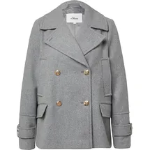s.Oliver Doppelreihige Jacke Unisex Grau L