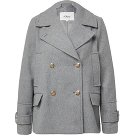 s.Oliver Doppelreihige Jacke Unisex Grau L