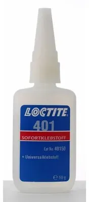 401 Universal-Sofortklebstoff farblos, niedrigviskos, 50gr Flasche