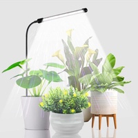 MOYA STD Pflanzenlampe LED,LED Pflanzenlampe für Zimmerpflanzen Pflanzenlicht Grow Light, Pflanzenleuchte mit -Auto-Timer,USB Adapter 5 Helligkeits-Verstellbare Höhe