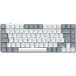 SATECHI Gaming-Tastatur "SM1", grau (hellgrau), B:32,8cm H:4,7cm T:18,5cm, Tastaturen