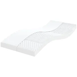 vidaXL Tagesbett Ausziehbar mit Matratzen Taupe 100x200 cm Stoff