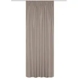 Schmidt Fertiggardine Eskimo 135 x 225 cm Polyester Grau Taupe