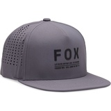 Fox Non Stop Tech Snapback Kappe, grau