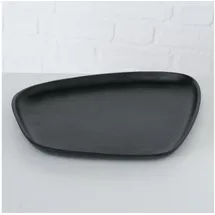 Boltze Tablett Marlisa, Aluminium, Schwarz, 38x34 cm
