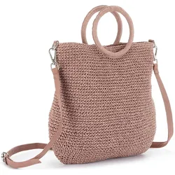 Handtasche »Henkeltasche«, Schultertasche, Minibag, Strandtasche, Sommertasche, Crossbody Bag, Gr. B/H: 32 cm x 33 cm, rose, , 21222756-0