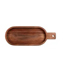 Asa Selection Wood ovale Schale flach