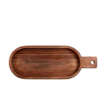 Asa Selection Wood ovale Schale flach
