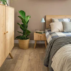 petits-meubles Bett 180 x 200 cm Braun