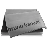 Bruno Banani Wohndecke 150 x 200 cm Grau